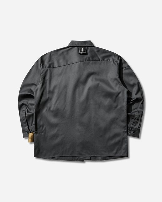 Undercover Gray Men S Dickies Work Shirt Charcoal for men