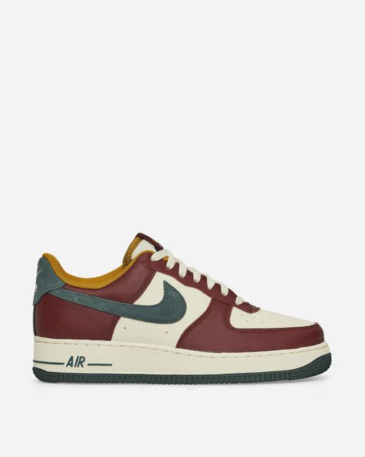 Nike Brown Air Force 1 07 Lv8 Sneakers Coconut Milk Dark Team for men