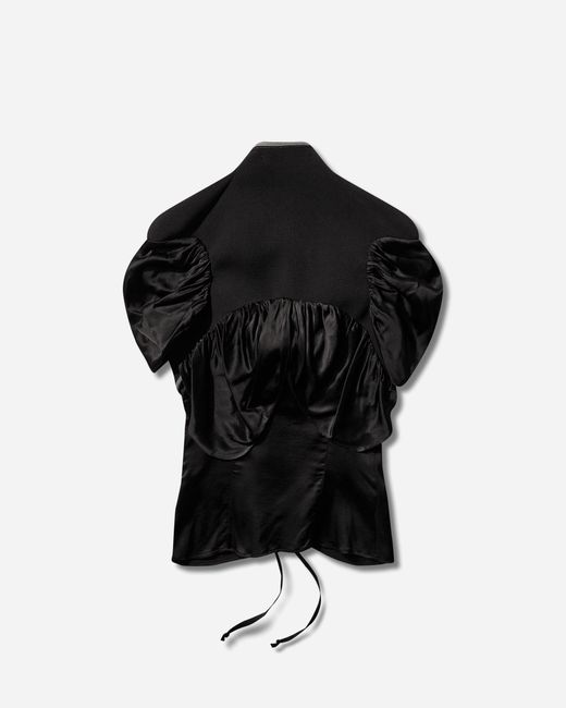 OTTOLINGER Black Open Heart Top for men