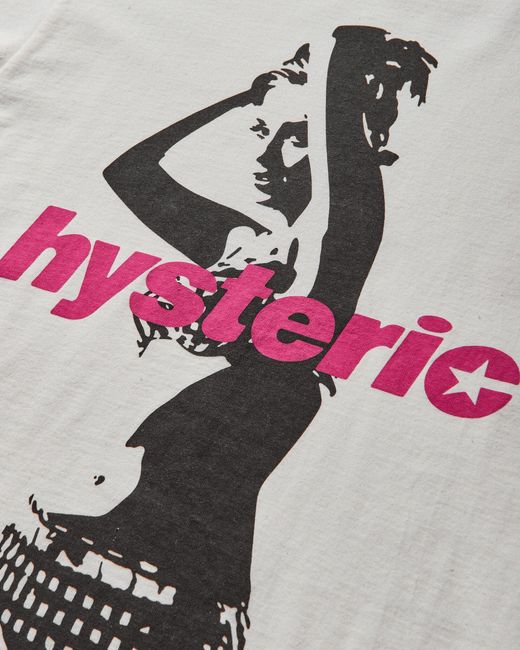 Hysteric Glamour Men S Hysteric Armpits T-shirt in Grey for Men