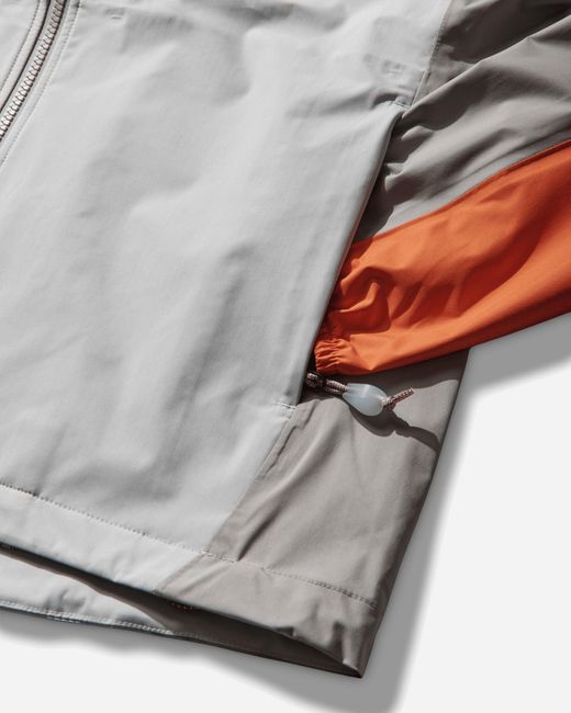 Nike Gray Women S Acg Phantazma Storm-fit Adv Jacket Safety Orange / Grey Fog