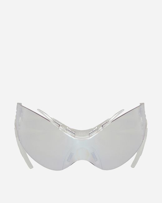Gentle Monster Mugler Spiral 01 C1 Sunglasses Clear in Gray  display picture 1