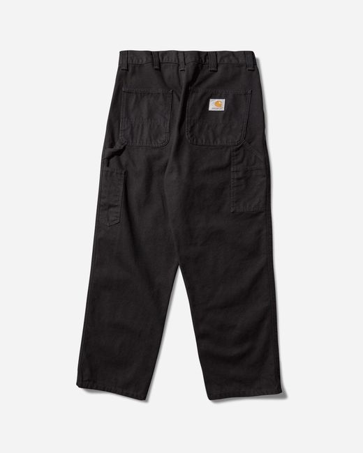 Carhartt Black Men S Og Single Knee Pants (stone Washed) for men