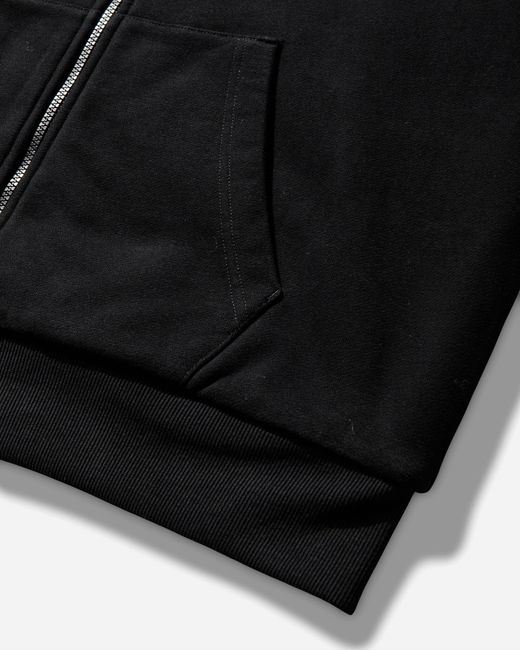 Matthew Williamson Black Men S Double Layer Zip Up Hoodie for men