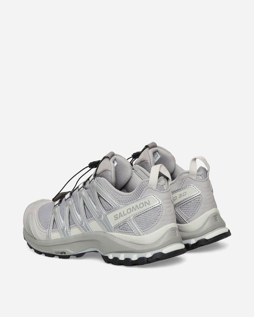 Salomon Gray Xa Pro 3D Sneakers Alloy Lunar Rock for men