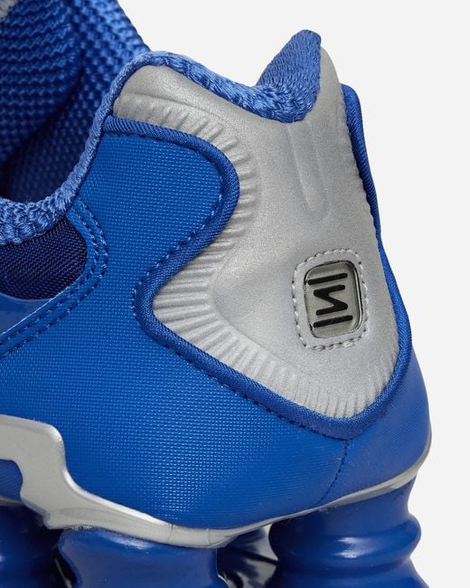 Nike Blue Shox Tl Sneakers Hyper Royal / Metallic Silver for men