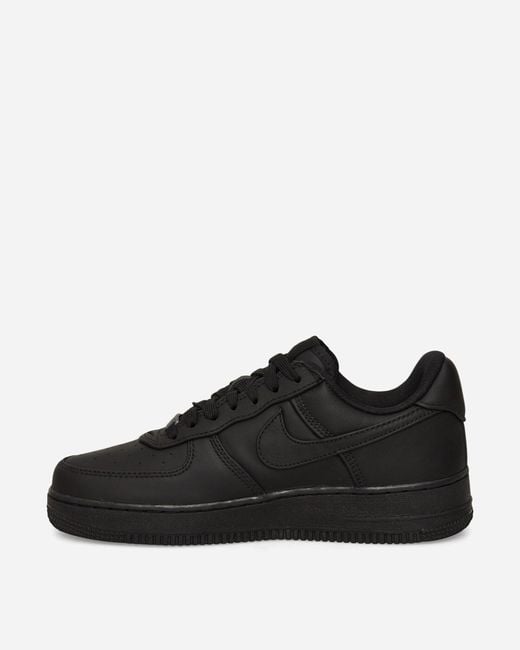 Nike Black Air Force 1 Low Retro Premium Sneakers for men