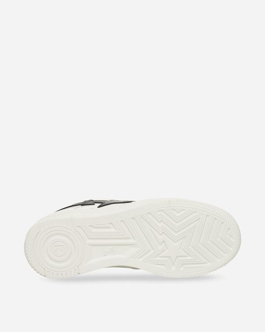 A Bathing Ape White Bape Sta 1 M2 Sneakers for men