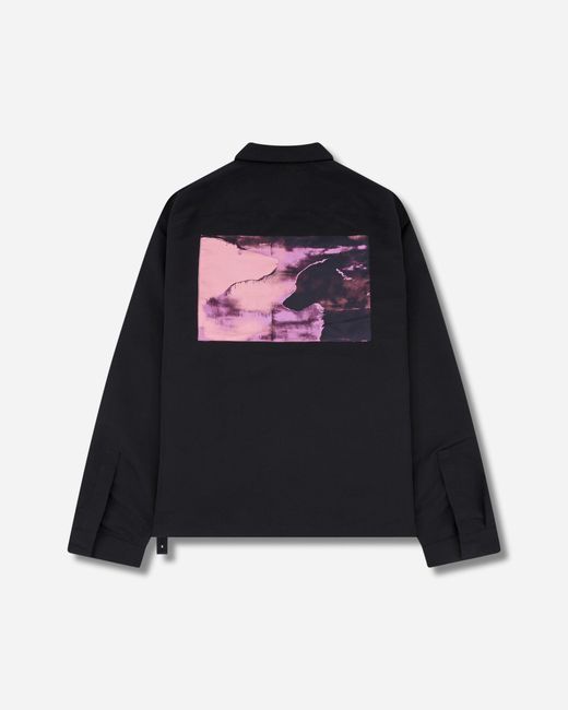 Oamc Peacemaker Blue System Shirt for men
