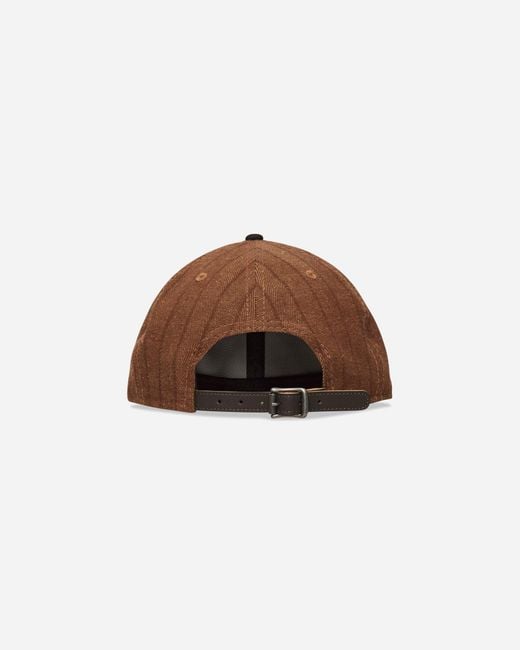 KTZ Boston Red Sox Three Looms X Mlb Wool Pinstripe 9fifty Cap Dark Brown for men