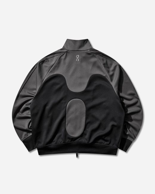 On Shoes Black Ik Track Jacket / Eclipse for men