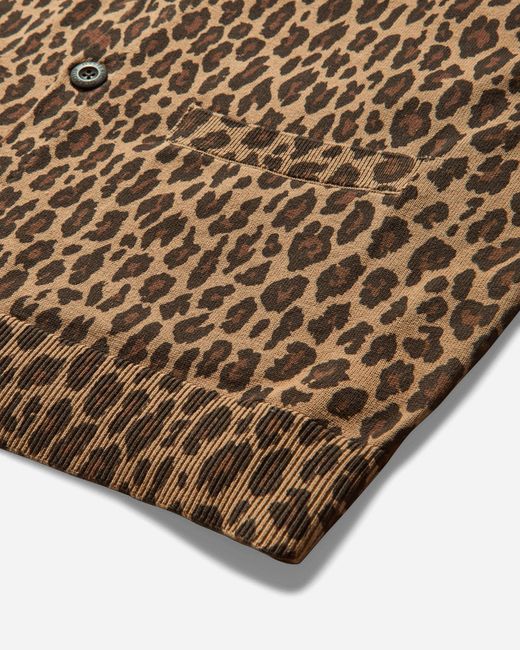 Hysteric Glamour Leopard Pattern Cardigan in Brown for Men | Lyst UK