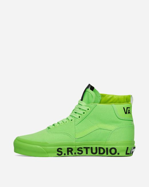 Vans Green S.r. Studio La.ca. Authentic Reissue 44 Sneakers Gecko for men