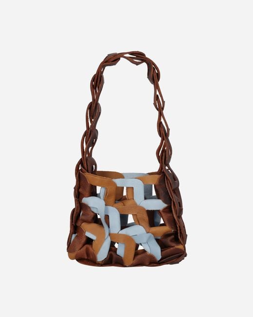 SC103 White Mini Links Tote Bag Rotunda