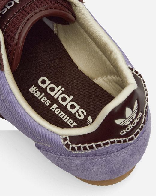 Adidas Purple 'Japan' Sneakers By Wales Bonner