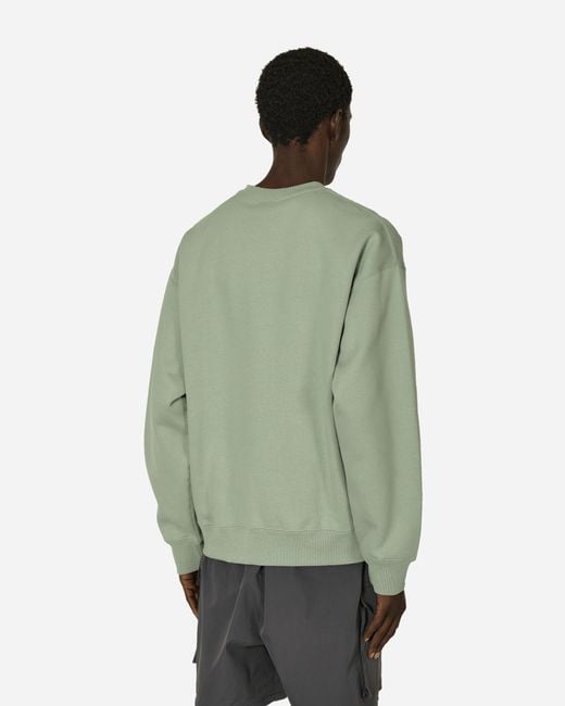Nike Green Solo Swoosh Crewneck Sweatshirt Jade Horizon for men