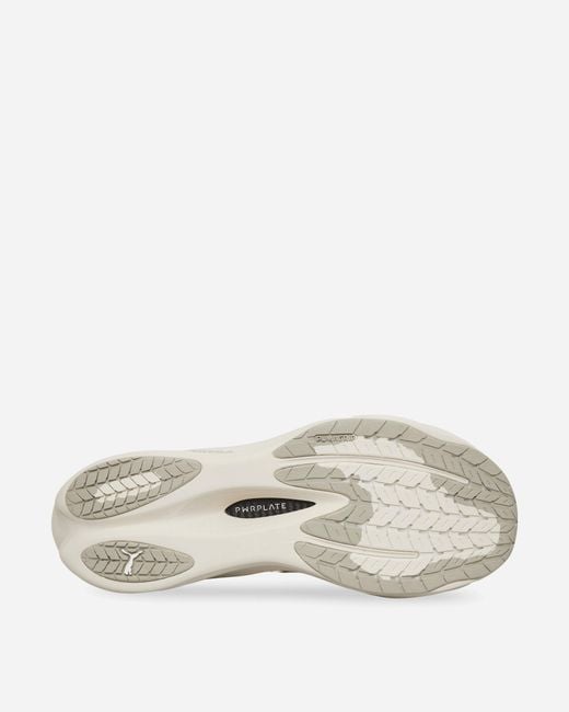 PUMA White Deviate Nitro 4 Sneakers Alpine Snow / Warm for men