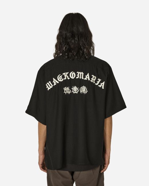 Wacko Maria Black High Times 50 S Shirt for men