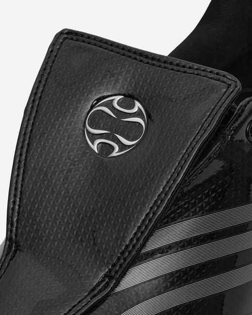 Adidas Black Slam Jam F50 Tunit Mega Consortium Sneakers Core / Silver Metallic for men