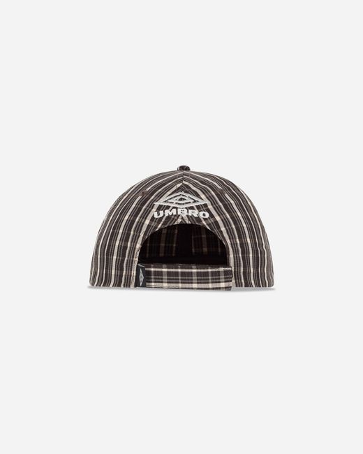 Umbro White Check Hazard Cap Beige / Dark for men
