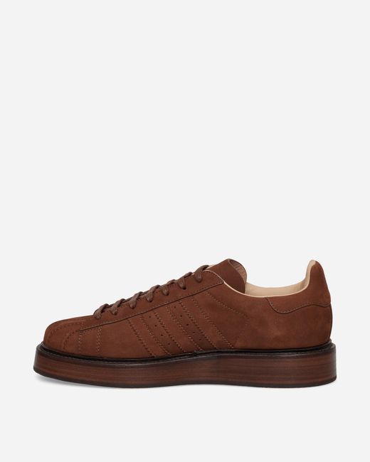 Adidas Brown Superstar Lux Made for men