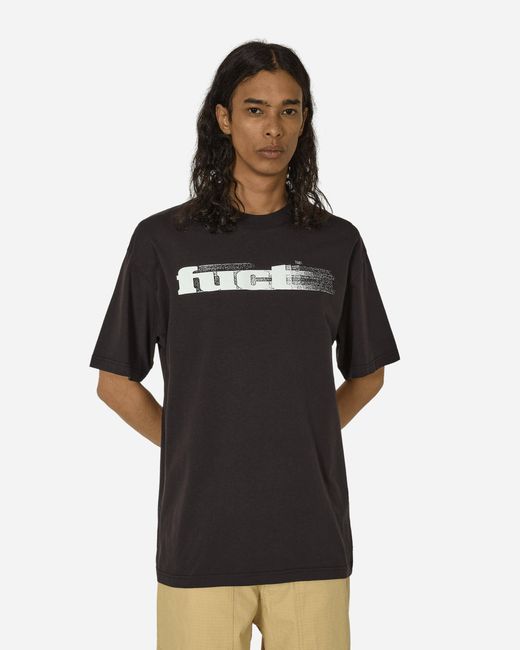 Fuct Black Blurred Logo T-shirt for men