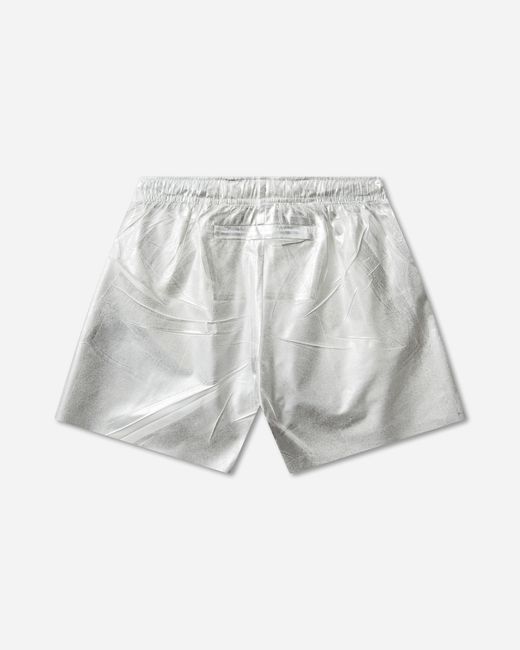 Satisfy White Peaceshell 5In Unlined Shorts Foil for men