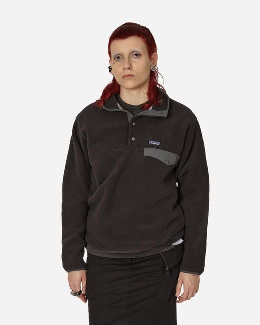 Patagonia snap t black cheap