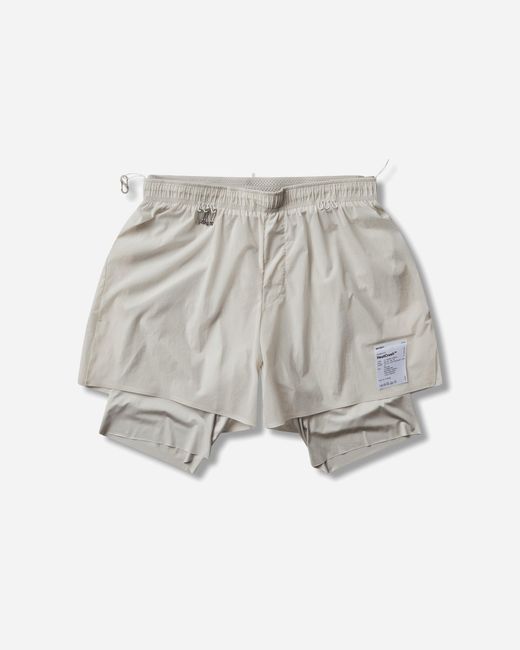 Satisfy Gray S Heatcrush 8In Desert Shorts Moonstruck for men
