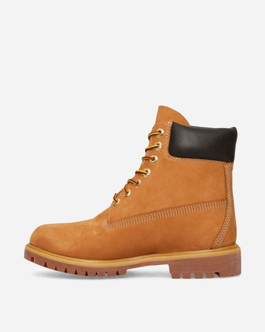 Timberland Brown Premium 6 Inch Boots Wheat for men