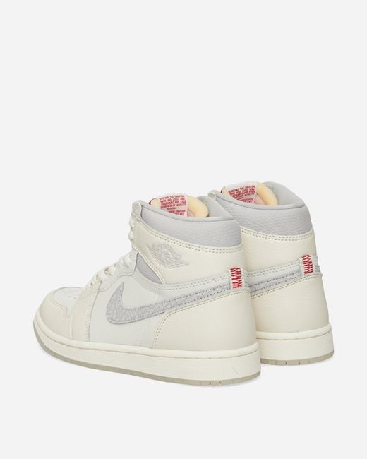 Nike White Air Jordan 1 Retro High Og Sneakers Sail Pale Ivory for men