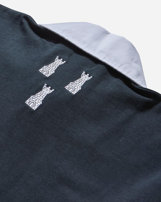 SLAM JAM Blue Posa 3agles Rugby Polo Navy for men