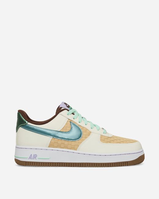 Nike White Air Force 1 Sneakers Sesame for men