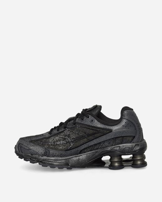 Nike Black Shox Ride 2 Sneakers Metallic Dark for men