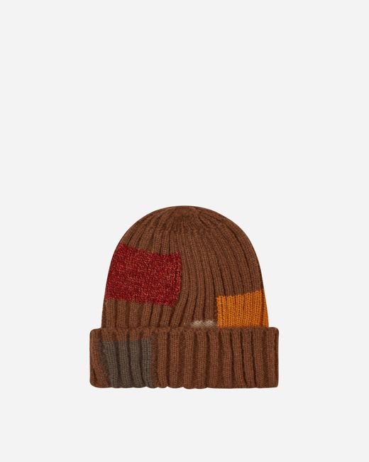 Kapital Brown 5g Wool Tugihagi Knit Cap for men