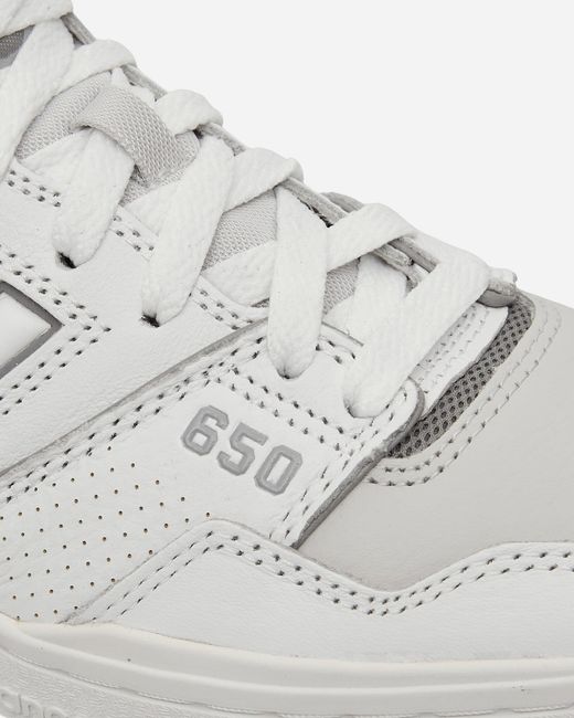 New Balance 650 Sneakers White / Grey for men