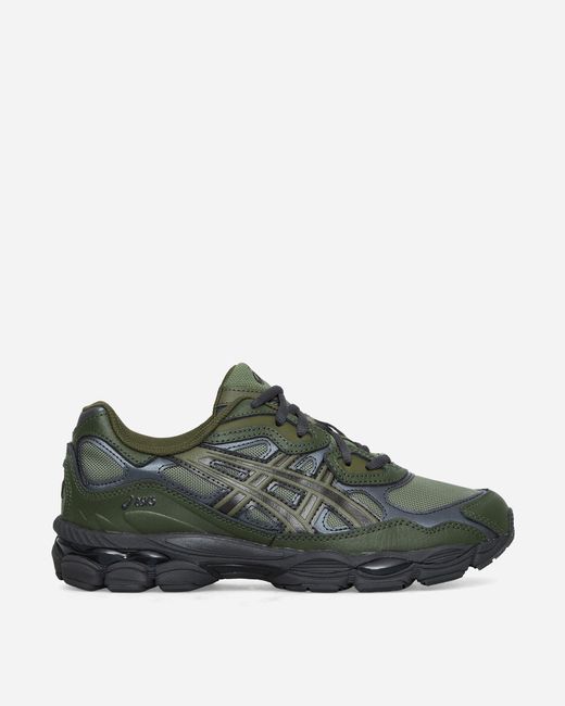 Asics Green Gel-nyc Sneakers Moss / Forest for men