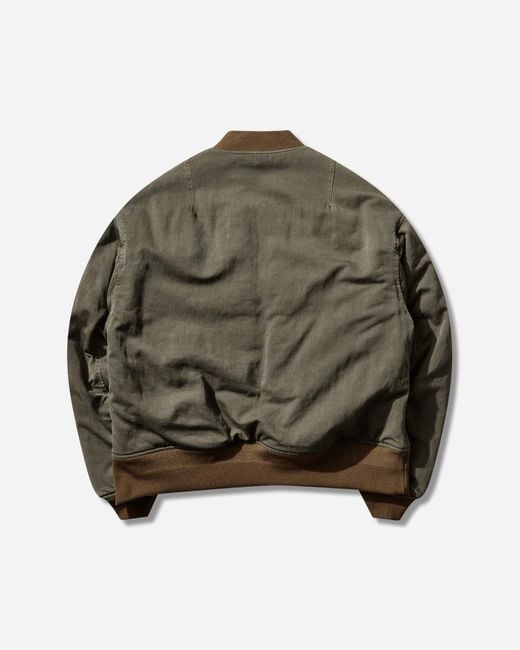 Visvim Green Men S Barton Down Jacket Olive for men