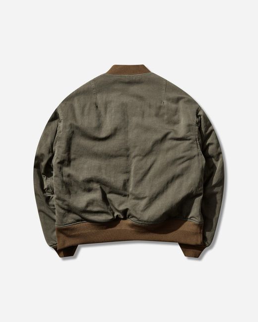 Visvim Green Men S Barton Down Jacket Olive for men