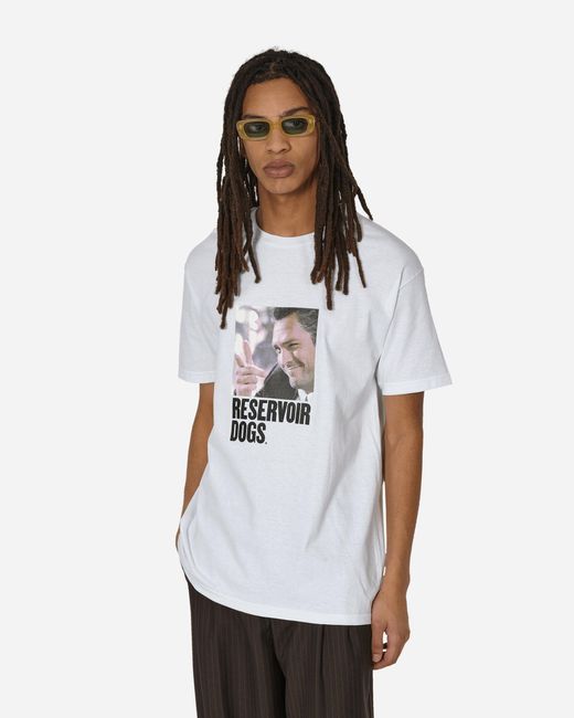 Wacko Maria White Reservoir Dogs T-shirt (type-4) for men