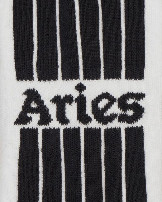 Aries White Willy Socks for men