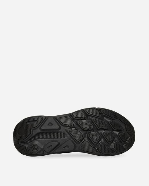 Hoka One One Black Clifton One9 Sneakers / Carbon for men