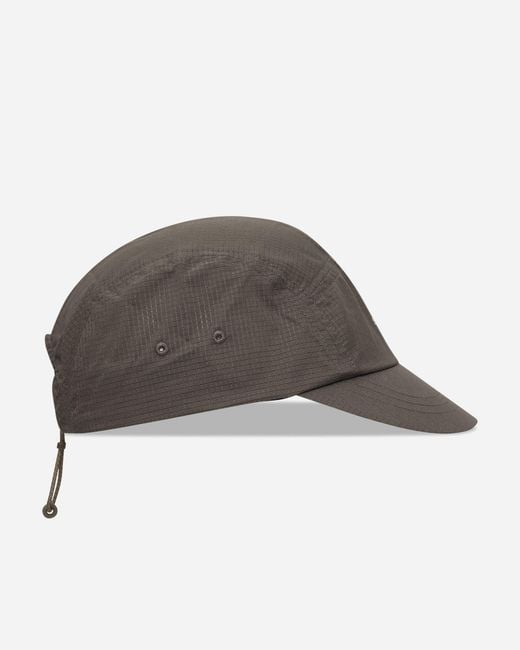 Satisfy Brown Rippy Air Trail Cap Shitake for men