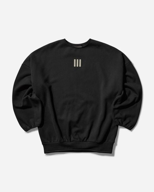 Adidas Black Fear Of God Athletics Crewneck Sweatshirt for men