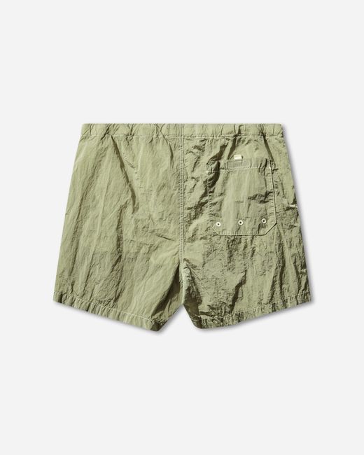 Stone Island Green Men S Nylon Metal Swim Shorts Lemon for men