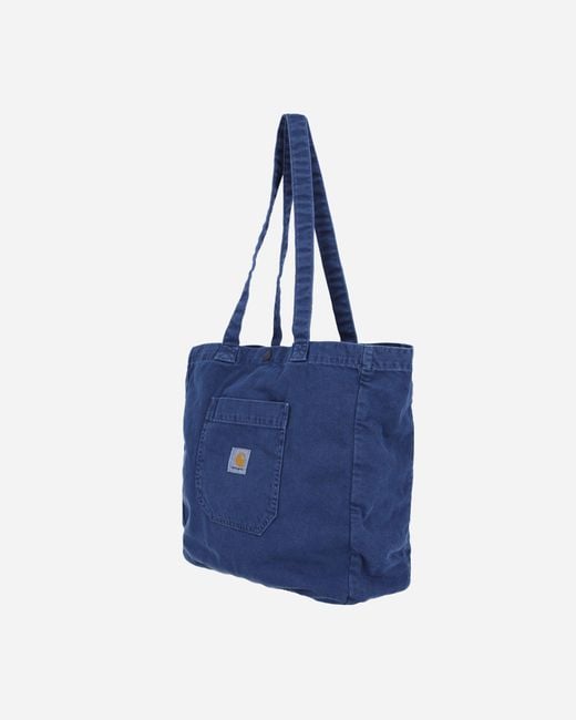 Carhartt Blue Garrison Tote Bag Elder for men