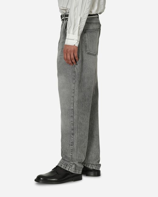 mfpen Gray Regular Jeans Washed for men