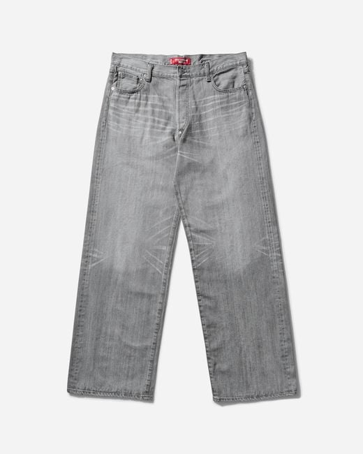 Junya Watanabe Gray Men S Levi's Selvedge Denim Pants for men