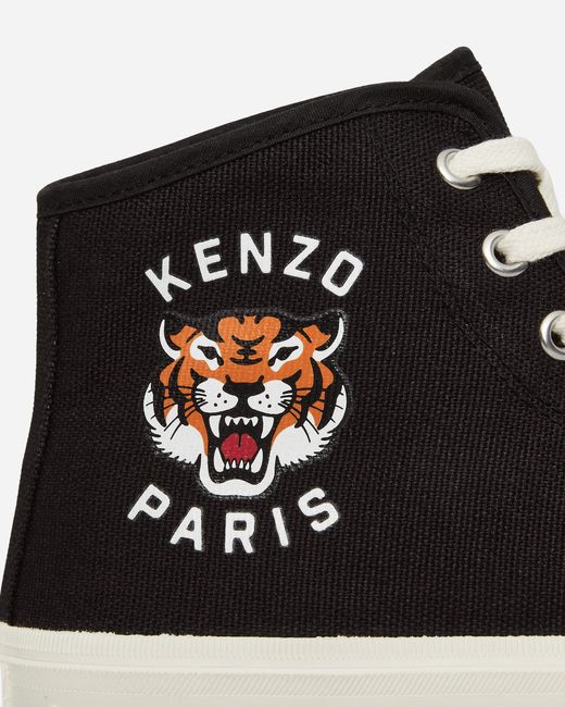 KENZO Black Foxy High Top Sneakers for men
