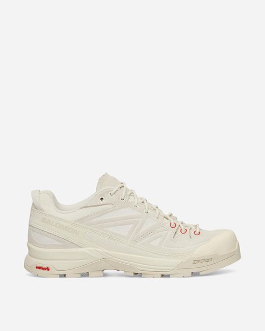 Salomon Natural X-alp Panhui Sneakers Vanilla Ice / Rainy Day / Fiery Red for men